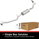 MagnaFlow BRE Exhaust Kit Replacement Stainless GM - Burkken Auto Parts