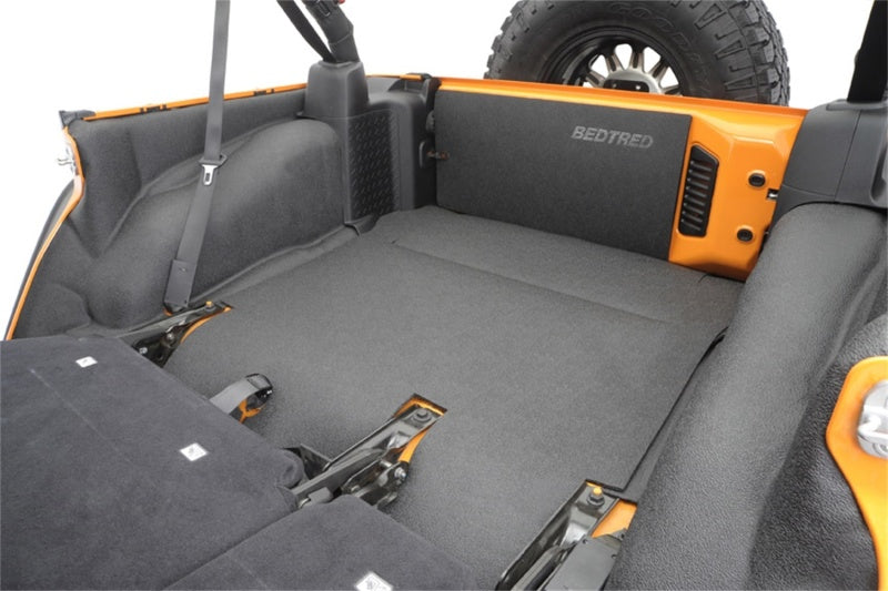 BedRug 03-06 Jeep LJ Unlimited Rear 4pc BedTred Cargo Kit (Incl Tailgate & Tub Liner) - Burkken Auto Parts