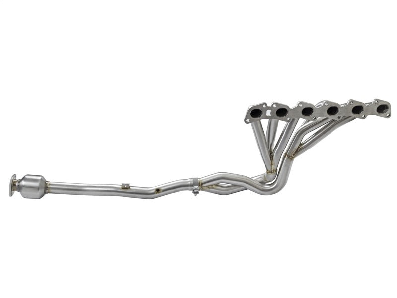 aFe Power Twisted Steel Long Tube Header & Connection Pipes (Street Series) 01-16 Nissan Patrol - Burkken Auto Parts