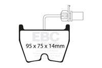 EBC 06-09 Audi RS4 4.2 (Cast Iron Rotors) Redstuff Front Brake Pads - Burkken Auto Parts