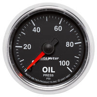 Autometer GS 52mm 0-100 PSI Mechanical Oil Pressure Gauge - Burkken Auto Parts