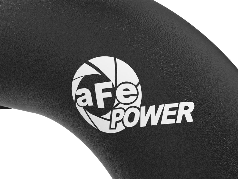 aFe 2024 GM Diesel Trucks V8 6.6L L5P BladeRunner Aluminum 3in Hot & 3.5in Cold Charge Pipe - Black - Burkken Auto Parts