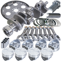 Eagle Chevy LT1350 1Pc 3.750in Crank 5.700in I-Beam 4.060in Pistons 153 Tooth FP Balanced Assembly - Burkken Auto Parts