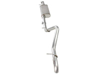 aFe MACHForce XP Exhaust Cat-Back 3in SS-409 Hi-Tuck inRBin 12-14 Jeep Wrangler Unlimited V6 4Dr - Burkken Auto Parts