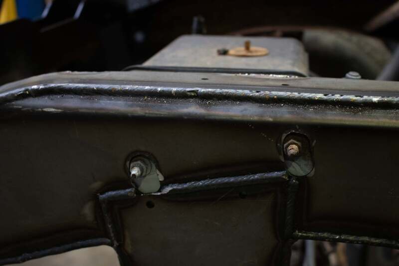 Rustbuster Over Axle Frame Section Left Side