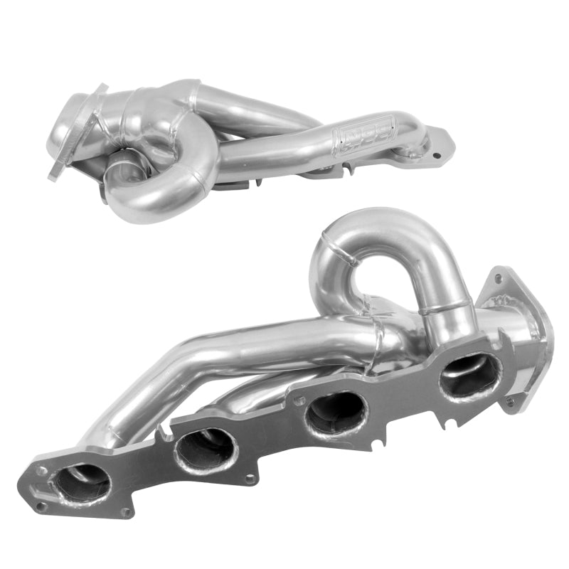 BBK 19-23 Dodge Ram 1500 5.7L (Ex. MegaCab) Shorty Tuned Exhaust Headers - 1-3/4in Silver Ceramic - Burkken Auto Parts