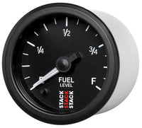 Autometer Stack Instruments 52mm 0-280 Ohm Programmable Pro Stepper Motor Fuel Level Gauge - Black - Burkken Auto Parts