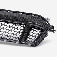 Anderson Composites 2024 Ford Mustang GT Carbon Fiber Front Grille - Burkken Auto Parts