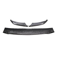 Anderson Composites 2015-2017 Ford Mustang Shelby GT350 Carbon Fiber Front Splitter (3 PC) - Burkken Auto Parts