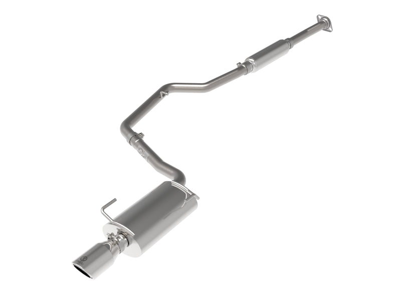 aFe POWER Takeda 12-16 Subaru Impreza 2.0L 2.5in 304SS CB Exhaust w/ Polished Tips - Burkken Auto Parts