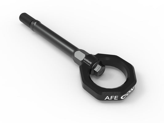 aFe 20-24 Chevrolet Corvette Control Front Tow Hook (Black) - Burkken Auto Parts