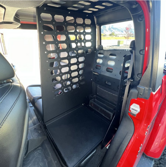 Rock Slide Engineering 20-23 Jeep JT Gladiator Rear Seat Cargo Rack - Burkken Auto Parts