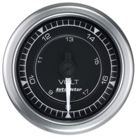 Autometer Chrono 2-1/16in 18V Voltmeter Gauge - Burkken Auto Parts