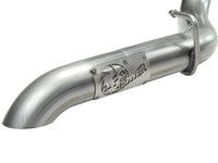aFe MACHForce XP Exhaust Cat-Back SS-409 04-06 Jeep Wrangler TJ Unl L6 4.0L 2.5in Off-Road No Tip - Burkken Auto Parts