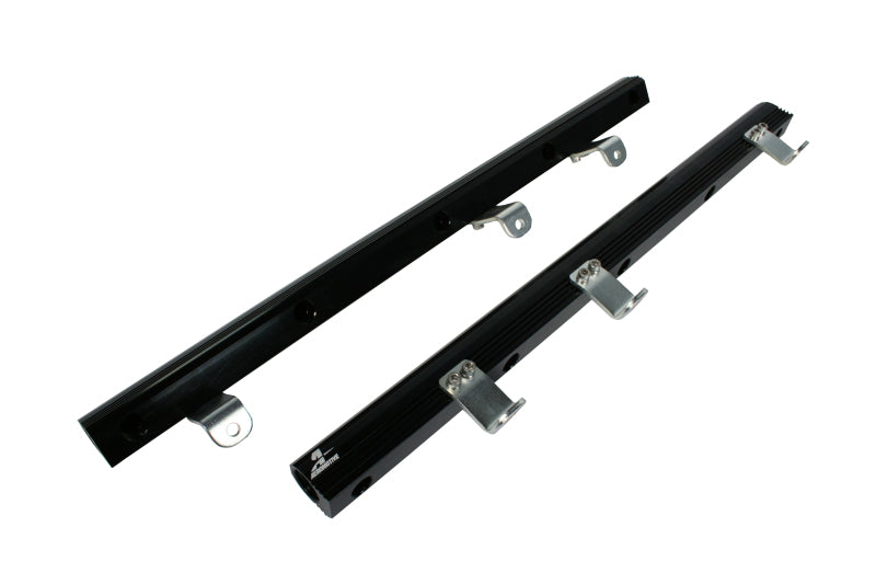 Aeromotive Fuel Rails - Chrysler 8.4L V10 Gen 4 - Black Anodized - Burkken Auto Parts
