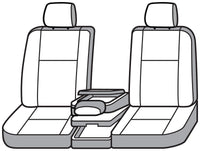 Covercraft 23-26 Ford F250-F550 SD Leatherette PrecisionFit Custom Front Row Seat Covers - Med Grey