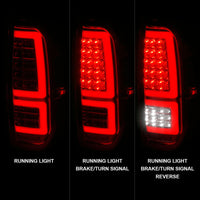 ANZO 2014-2021 Toyota Tundra LED Taillights Chrome Housing/Clear Lens - Burkken Auto Parts