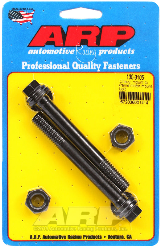 ARP Chevy Mount to Frame Motor Mount Bolt Kit - Burkken Auto Parts