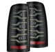 AlphaRex 99-06 Chevrolet Silverado Sierra LUXX-Series LED Tail Lights Alpha-Black - Burkken Auto Parts