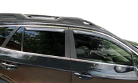 AVS 20-22 Subaru Outback Ventvisor In-Channel - 4pc - Burkken Auto Parts