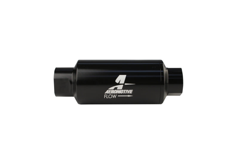Aeromotive In-Line Filter - AN-10 - Black - 10 Micron - Burkken Auto Parts