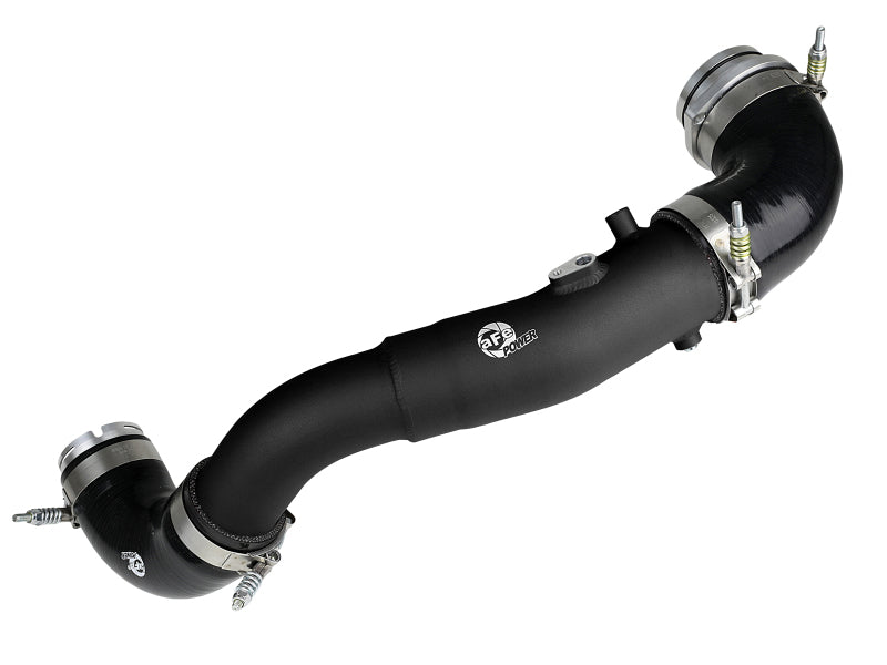 aFe 2020 Toyota Supra 3.0L 3in Black Intercooler Tube - Hot - Burkken Auto Parts