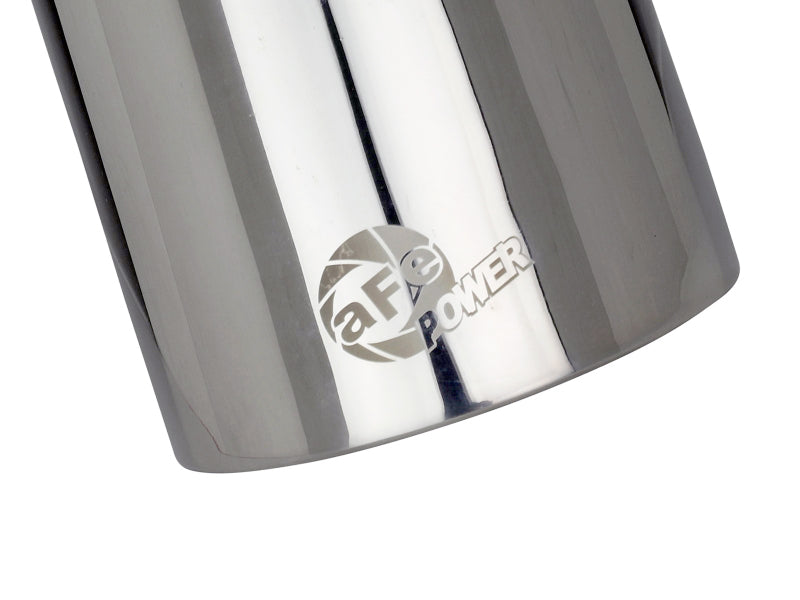 aFe MACH Force-XP 4-1/2in Polished OE Replacement Exhaust Tips - 15-19 Dodge Charger/Hellcat - Burkken Auto Parts