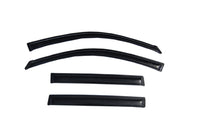 AVS 08-13 Toyota Highlander Ventvisor Outside Mount Window Deflectors 4pc - Smoke - Burkken Auto Parts
