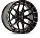 Vossen HFX-1 20x9 / 6x139.7 / ET18 / Deep / 106.1 CB - Tinted Gloss Black Wheel - Burkken Auto Parts