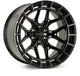 Vossen HFX-1 24x10 / 6x135 / ET25 / Deep / 87.1 CB - Tinted Gloss Black Wheel - Burkken Auto Parts