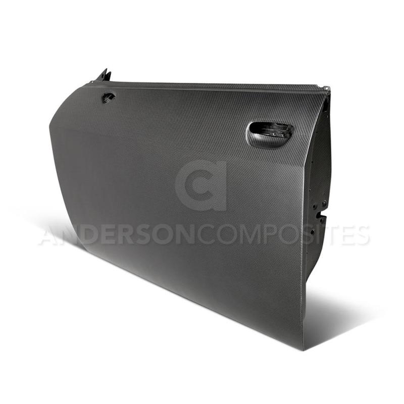 Anderson Composites 08-18 Dodge Challenger Dry Carbon Doors (Pair) - Burkken Auto Parts