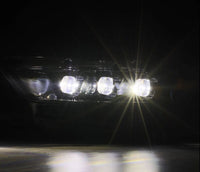 AlphaRex 15-17 Ford Mustang NOVA LED Proj Headlights Alpha Black w/Activ Light/Seq Signal/Switch DRL - Burkken Auto Parts