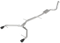 aFe 17-19 Audi A4 (B9) MACH Force-Xp 3in to 2.5in 304 SS Cat-Back Exhaust System-Dual SS Tips - Burkken Auto Parts