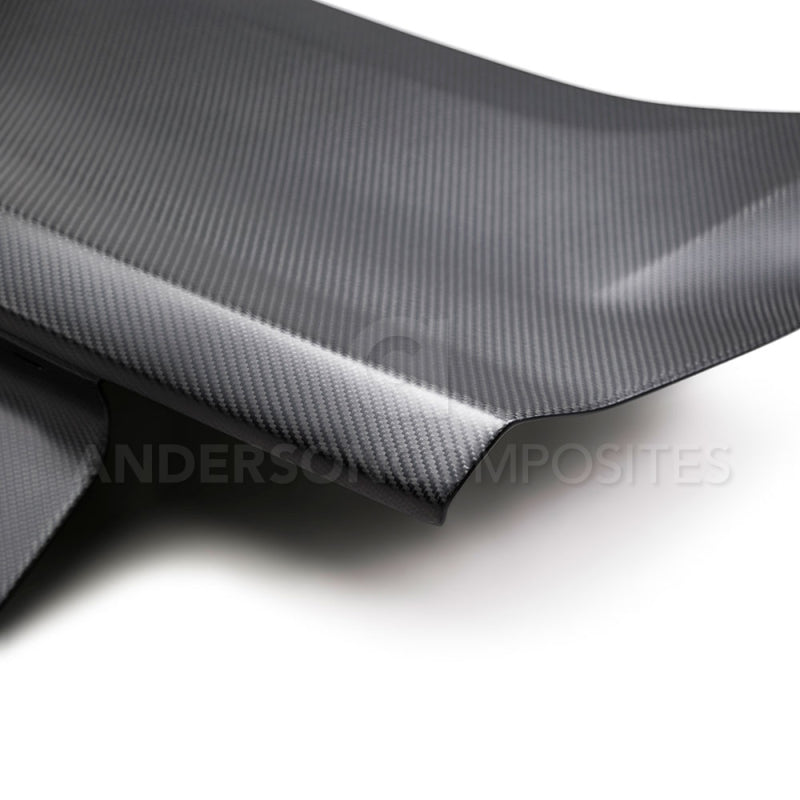 Anderson Composites 15-17 Ford Mustang Type-OE Dry Carbon Decklid - Burkken Auto Parts