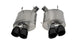 Corsa 2013-2014 Ford Mustang Shelby GT500 5.8L V8 Black Sport Axle-Back Exhaust - Burkken Auto Parts