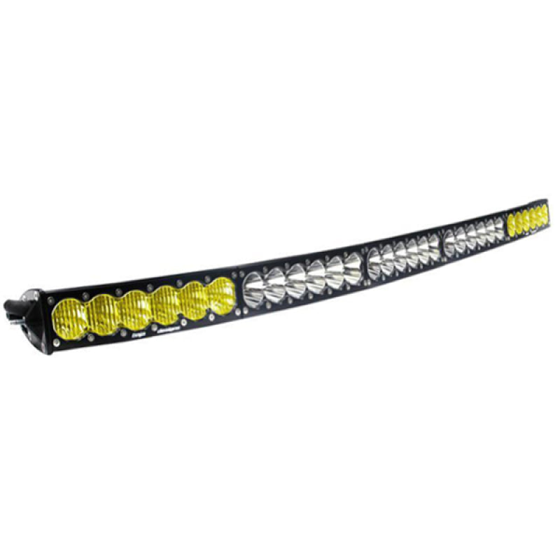 Baja Designs OnX6 Arc Series Dual Control Pattern 50in LED Light Bar - Amber/White - Burkken Auto Parts