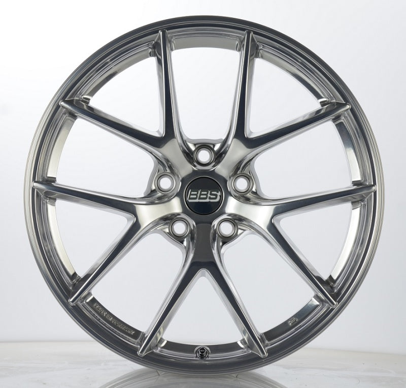 BBS CI-R 19x9 5x120 ET44 Ceramic Polished Rim Protector Wheel -82mm PFS/Clip Required - Burkken Auto Parts