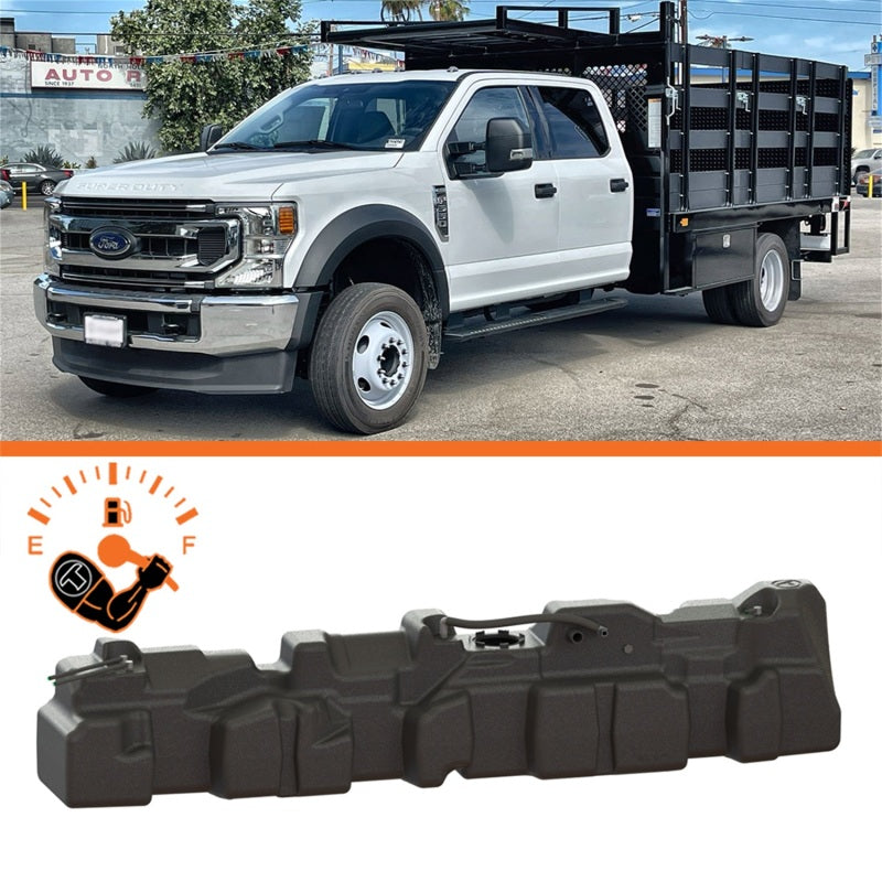 Titan Fuel Tanks 17-24 Ford 120in Cab & Chassis 54 Gallon XXL Mid-Ship Fuel Tank - Burkken Auto Parts