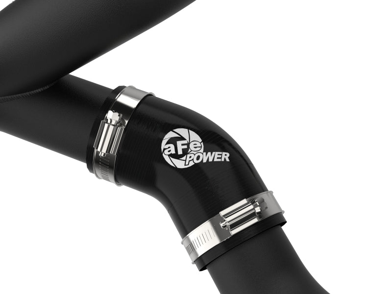 aFe Bladerunner 2-1/4 IN Aluminum Hot Charge Pipe Black 20-23 Ford Explorer/Explorer ST - Black - Burkken Auto Parts