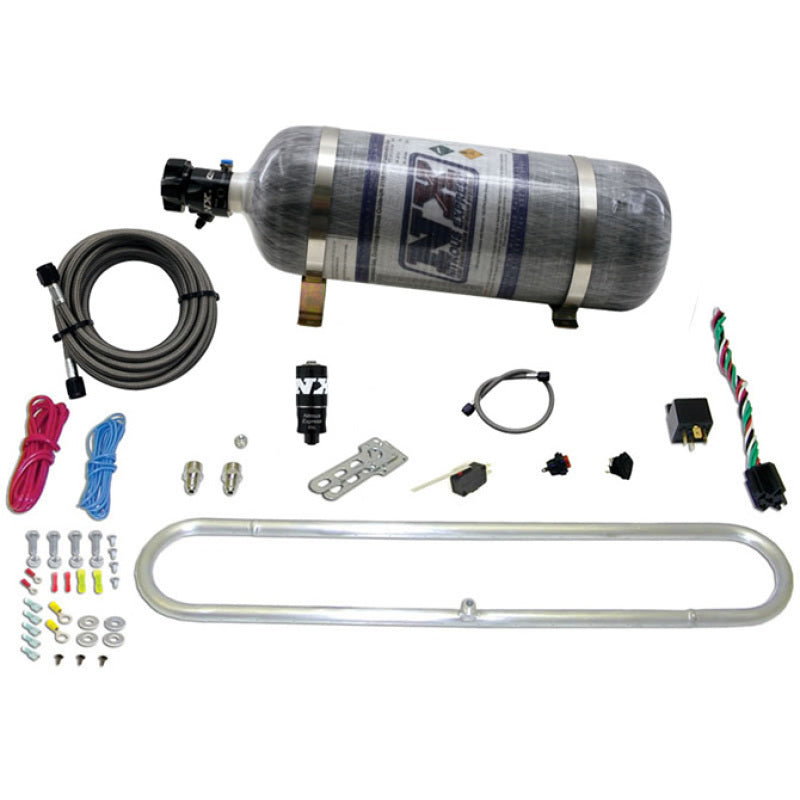 Nitrous Express N-Tercooler System w/Composite Bottle (Remote Mount Solenoid) - Burkken Auto Parts
