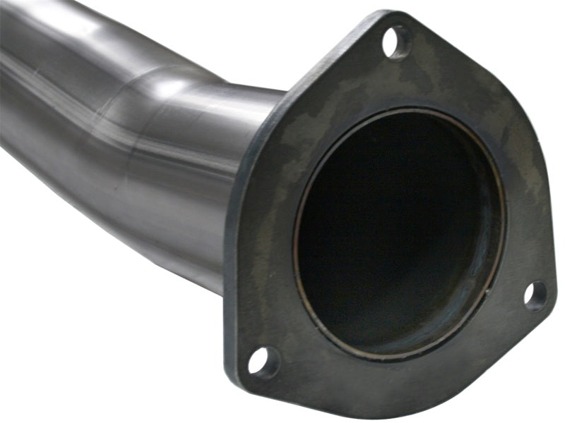 aFe MACHForce XP 4in DPF-Back SS Exhaust 5/07-10 GM Diesel Trucks V8-6.6L (td) LMM - Burkken Auto Parts