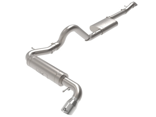 aFe Apollo GT 3in 409 SS Cat-Back Exhaust 2021 Ford Bronco L4-2.3L (t)/V6-2.7L (tt) w/ Polished Tips - Burkken Auto Parts