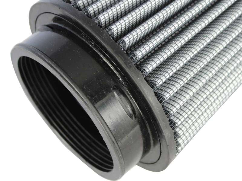 aFe Magnum FLOW Pro DRY S Air Filter 3-1/2in F x 5in B x 3-1/2in T x 8in H - Burkken Auto Parts