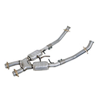 BBK 94-95 Mustang 5.0 High Flow X Pipe With Catalytic Converters - 2-1/2 - Burkken Auto Parts