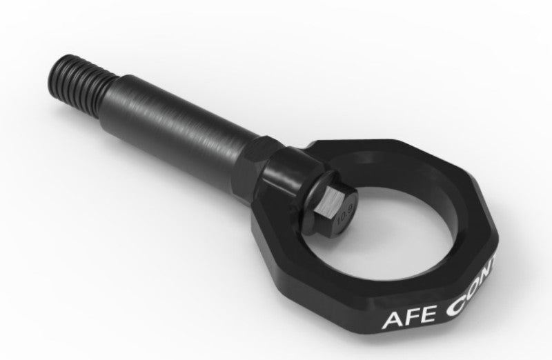 aFe Control Front Tow Hook Black BMW F-Chassis 2/3/4/M - Burkken Auto Parts