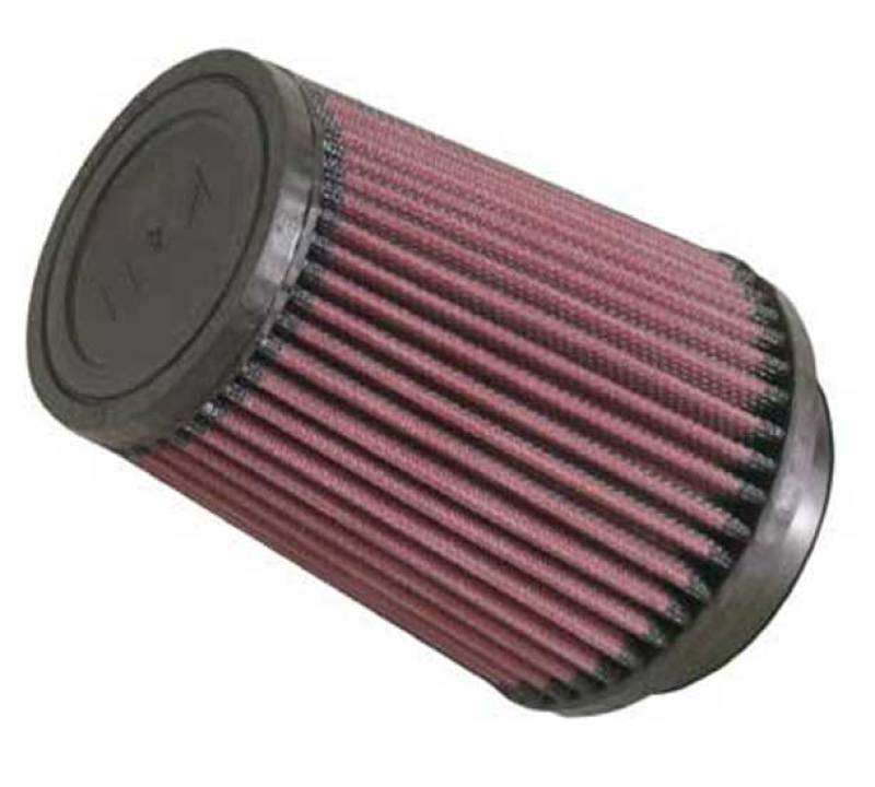 K&N Filter Universal Rubber Filter 3  Flange 4 1/2 Base inch 3 1/2 inch Top 5 3/4 inch Height - Burkken Auto Parts