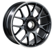 BBS CH-R 20x9 CL ET51 CB84 Satin Black Polished Rim Protector Wheel - Burkken Auto Parts