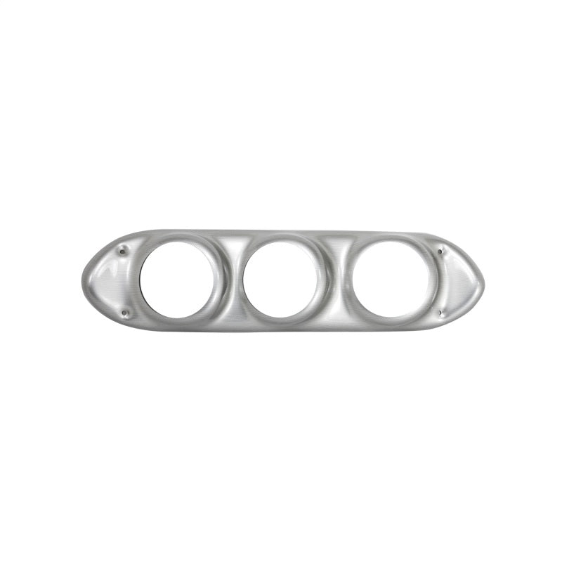 Autometer 62-65 Chevy Nova (Fits 2 3-3/8in.& 4 2-1/16in. Instruments) Gauge Mount Direct Fit Silver - Burkken Auto Parts