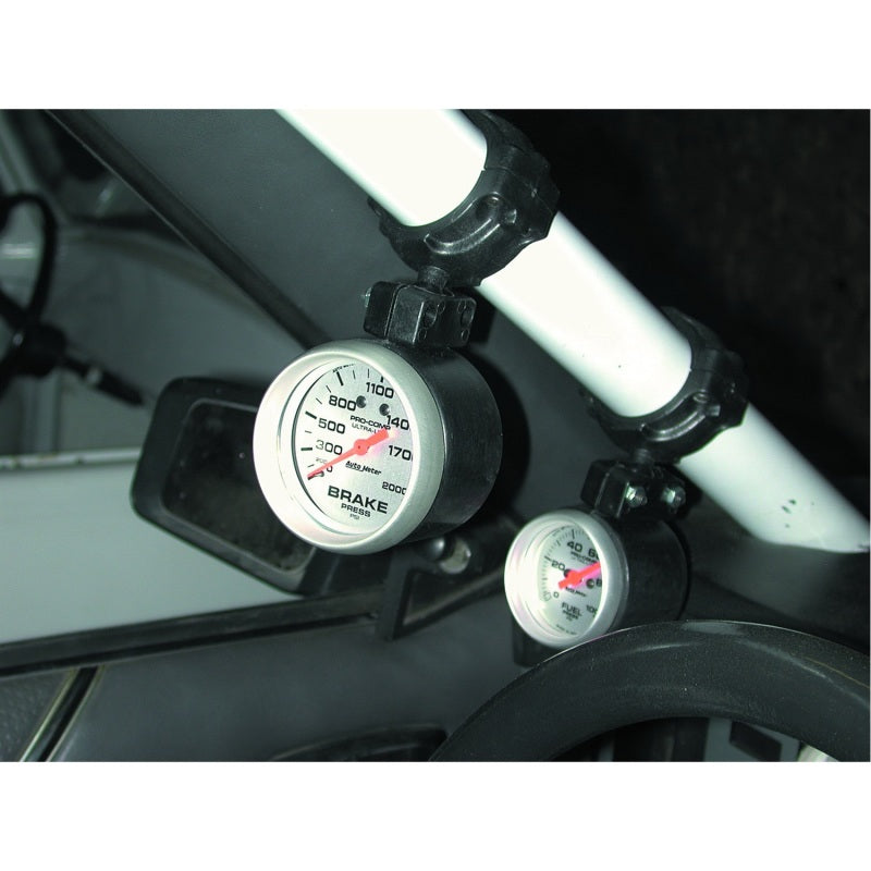 Autometer 2 5/8 inch Black Roll Pod for 1 5/8 inch Roll Cage - Burkken Auto Parts