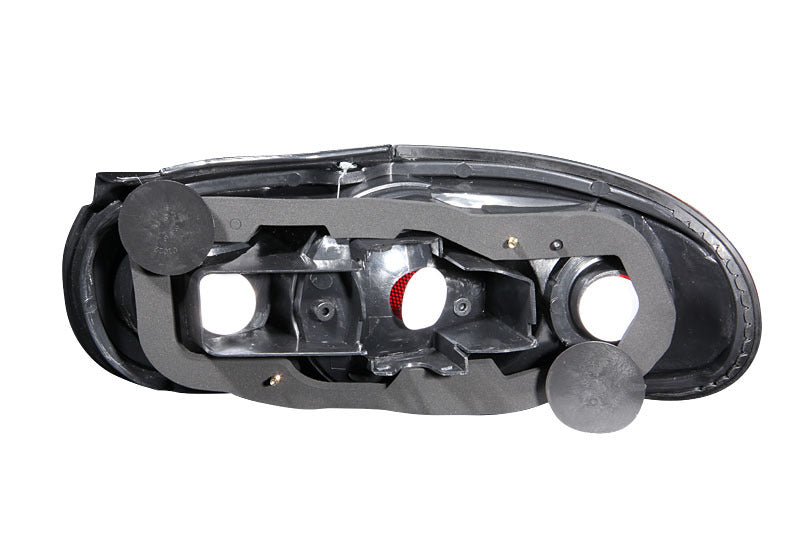 ANZO 1990-1997 Mazda Miata Taillights Black - Burkken Auto Parts